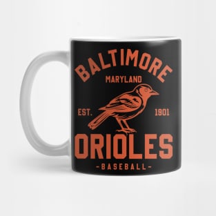 Baltimore Orioles Retro Mug